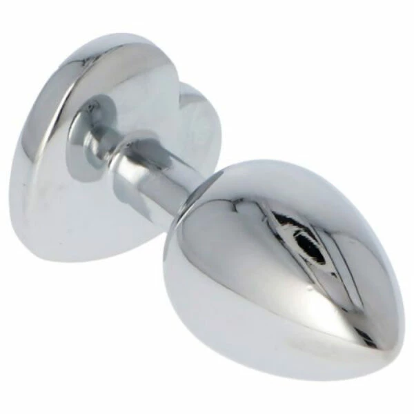 Fetish Art – Bejewelled Silver Pink Heart Jewelled Butt Plug – Large 5 Fetish Art – Bejewelled Silver Pink Heart Jewelled Butt Plug – Large - Image 5