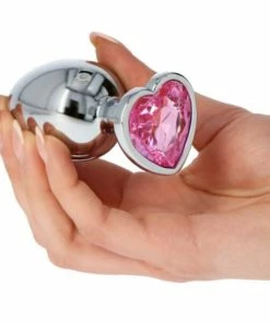 Fetish Art – Bejewelled Silver Pink Heart Jewelled Butt Plug – Large 11 Fetish Art – Bejewelled Silver Pink Heart Jewelled Butt Plug – Large -Strap-On-Me® Shop unnamed file 1020