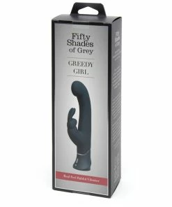 Fifty Shades Of Grey Fifty Shades Greedy Girl Dual Density G-Spot Rabbit Vibrator -Strap-On-Me® Shop unnamed file 1066