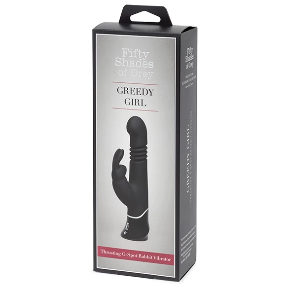 Fifty Shades Of Grey – Greedy Girl Rechargeable Thrusting G-Spot Rabbit Vibrator 8 Fifty Shades Of Grey – Greedy Girl Rechargeable Thrusting G-Spot Rabbit Vibrator - Image 8