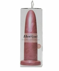 Fleshlight® Fleshlight – HerSpot Dildo Golden Rose Large -Strap-On-Me® Shop unnamed file 1167