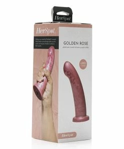 Fleshlight® Fleshlight – HerSpot Dildo Golden Rose Large -Strap-On-Me® Shop unnamed file 1168