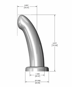 Fleshlight® Fleshlight – HerSpot Dildo Golden Rose Medium -Strap-On-Me® Shop unnamed file 1174