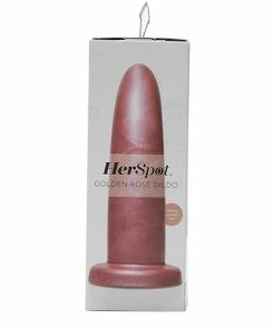 Fleshlight® Fleshlight – HerSpot Dildo Golden Rose Medium -Strap-On-Me® Shop unnamed file 1175