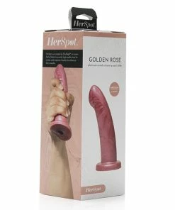 Fleshlight® Fleshlight – HerSpot Dildo Golden Rose Medium -Strap-On-Me® Shop unnamed file 1176