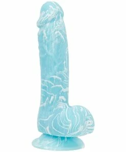 Addiction – Luke Blue Glow In The Dark 7.5 Inch Dildo