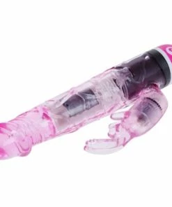 Give You Lover Crystal Clear Pink Rabbit Vibrator 16 Give You Lover Crystal Clear Pink Rabbit Vibrator -Strap-On-Me® Shop unnamed file 1262