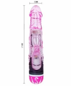 Give You Lover Crystal Clear Pink Rabbit Vibrator 19 Give You Lover Crystal Clear Pink Rabbit Vibrator -Strap-On-Me® Shop unnamed file 1265