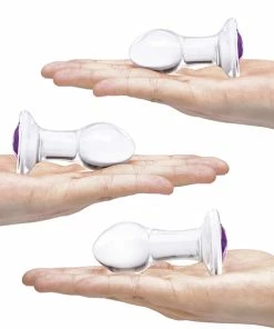Glas – Bling Bling Glass 3 Piece Anal Training Set -Strap-On-Me® Shop unnamed file 1276