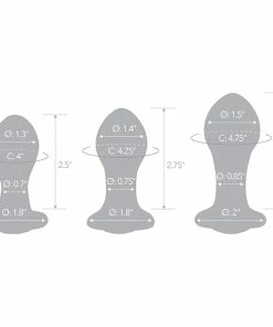 Glas – Bling Bling Glass 3 Piece Anal Training Set -Strap-On-Me® Shop unnamed file 1277