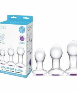 Glas – Bling Bling Glass 3 Piece Anal Training Set -Strap-On-Me® Shop unnamed file 1280