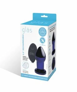 Best Couples Sex Toys Glas – Rechargeable Remote Control Vibrating Glass Butt Plug -Strap-On-Me® Shop unnamed file 1328