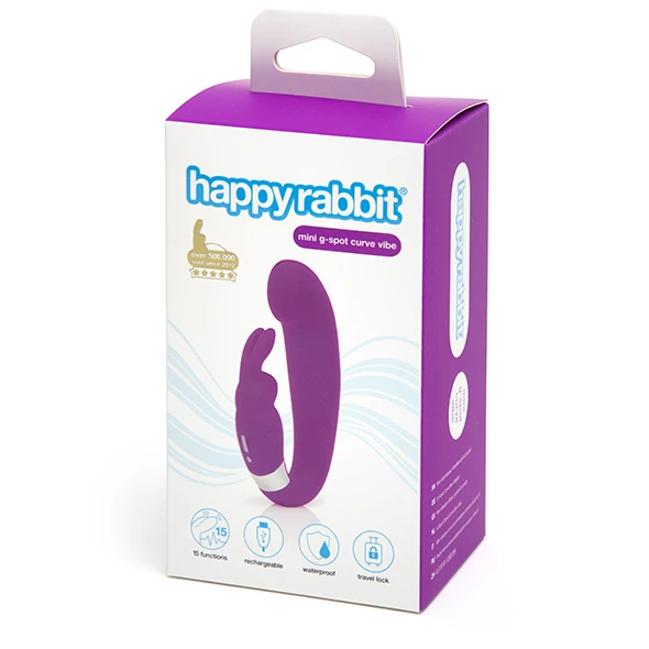 Happy Rabbit – G-Spot Clitoral Curve Vibrator 5 Happy Rabbit – G-Spot Clitoral Curve Vibrator - Image 5