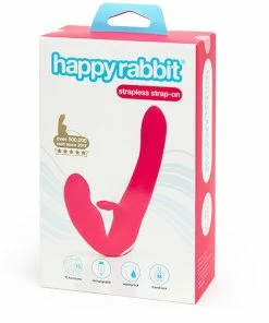 Happy Rabbit Strapless Strap On Rabbit Vibe Pink -Strap-On-Me® Shop unnamed file 1451