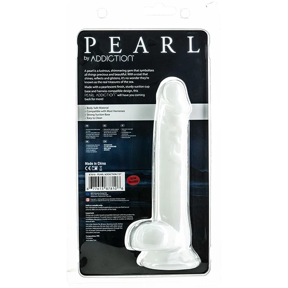 Addiction – Pearl 7.5 Inch Dildo 6 Addiction – Pearl 7.5 Inch Dildo - Image 6
