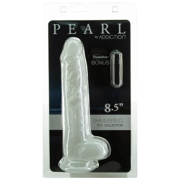 Addiction – Pearl 8.5 Inch Dildo 5 Addiction – Pearl 8.5 Inch Dildo - Image 5