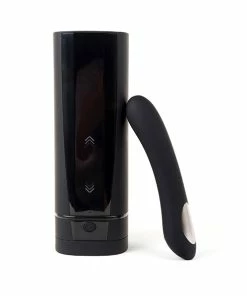 Camming Sex Toys For Him Kiiroo Onyx & Pearl 2 Couple Set Black