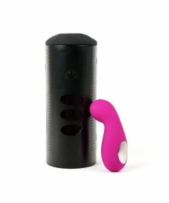 Camming Sex Toys For Her Kiiroo Titan & Cliona Couple Set Purple