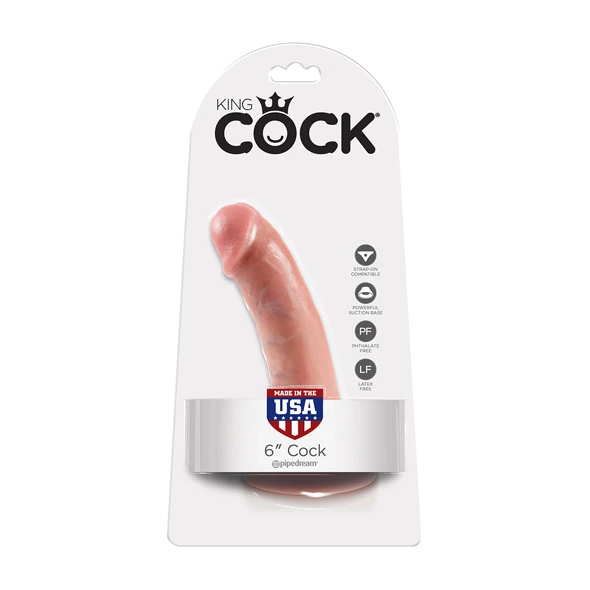 King Cock – 6 Inch Flesh Dildo 5 King Cock – 6 Inch Flesh Dildo - Image 5