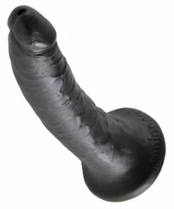 King Cock – 7 Inch Black Realistic Dildo