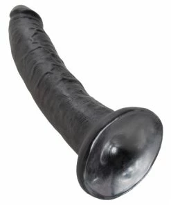 King Cock – 7 Inch Black Realistic Dildo -Strap-On-Me® Shop unnamed file 1670