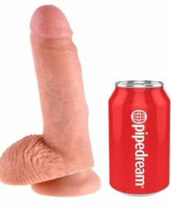 King Cock – 7 Inch Realistic Flesh Dildo With Balls -Strap-On-Me® Shop unnamed file 1680