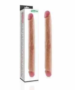 Lovetoy King Size 17 Inch Realistic Slim Ultra Double Dildo