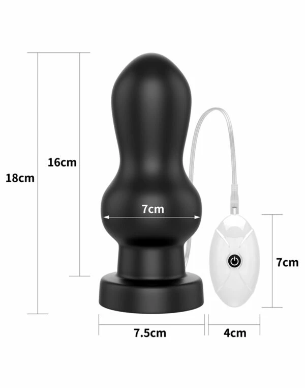 Remote Control Sex Toys King Sized 7 Inch Remote Vibrating Anal Rammer Dildo 3 Remote Control Sex Toys King Sized 7 Inch Remote Vibrating Anal Rammer Dildo - Image 3