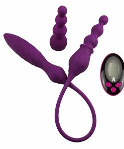 Prostate Massagers Adrien Lastic – 2X Double Ended Remote Control Vibrator