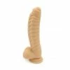 Kiotos – 9 Inch Flesh Tickler Ribbed Silicone Dildo