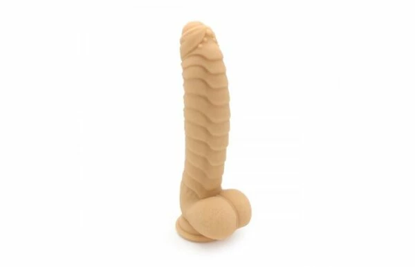 Kiotos – 9 Inch Flesh Tickler Ribbed Silicone Dildo 2 Kiotos – 9 Inch Flesh Tickler Ribbed Silicone Dildo - Image 2