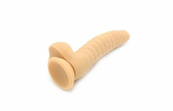 Kiotos – 9 Inch Flesh Tickler Ribbed Silicone Dildo 4 Kiotos – 9 Inch Flesh Tickler Ribbed Silicone Dildo - Image 4