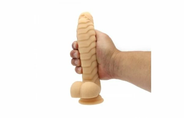 Kiotos – 9 Inch Flesh Tickler Ribbed Silicone Dildo 6 Kiotos – 9 Inch Flesh Tickler Ribbed Silicone Dildo - Image 6
