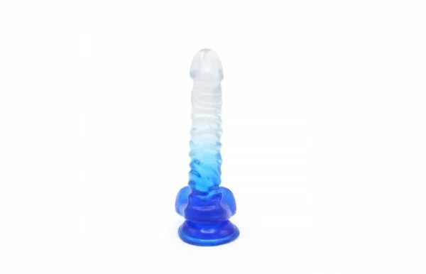 Kiotos – Crystal Jelly Blue Ripple Suction Cup Ballsy 8.8 Inch Dildo 5 Kiotos – Crystal Jelly Blue Ripple Suction Cup Ballsy 8.8 Inch Dildo - Image 5