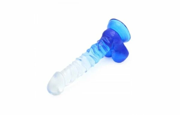 Kiotos – Crystal Jelly Blue Ripple Suction Cup Ballsy 8.8 Inch Dildo 6 Kiotos – Crystal Jelly Blue Ripple Suction Cup Ballsy 8.8 Inch Dildo - Image 6