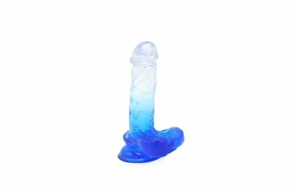 Kiotos – Crystal Jelly Blue Suction Cup Ballsy 7 Inch Dildo 2 Kiotos – Crystal Jelly Blue Suction Cup Ballsy 7 Inch Dildo - Image 2
