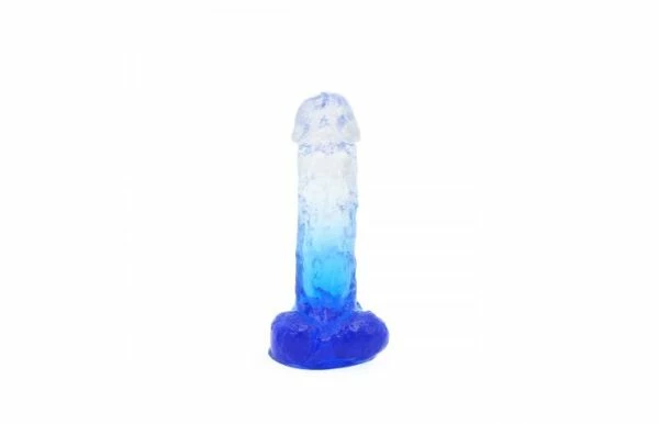 Kiotos – Crystal Jelly Blue Suction Cup Ballsy 7 Inch Dildo 4 Kiotos – Crystal Jelly Blue Suction Cup Ballsy 7 Inch Dildo - Image 4