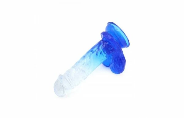 Kiotos – Crystal Jelly Blue Suction Cup Ballsy 7 Inch Dildo 6 Kiotos – Crystal Jelly Blue Suction Cup Ballsy 7 Inch Dildo - Image 6