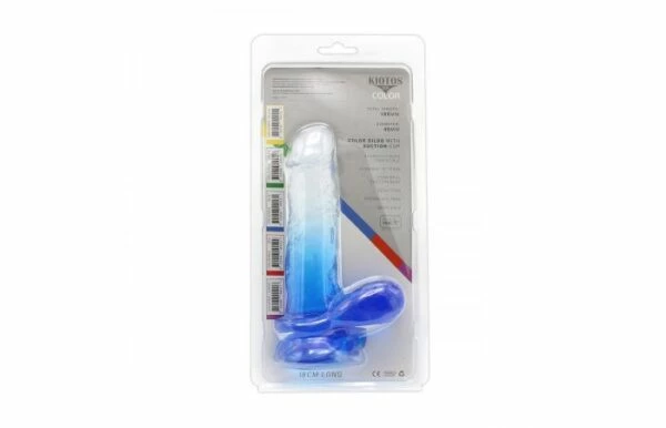 Kiotos – Crystal Jelly Blue Suction Cup Ballsy 7 Inch Dildo 9 Kiotos – Crystal Jelly Blue Suction Cup Ballsy 7 Inch Dildo - Image 9