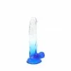 Kiotos – Crystal Jelly Blue Suction Cup Ballsy 7.8 Inch Dildo
