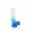 Kiotos – Crystal Jelly Blue Suction Cup Ballsy 8.4 Inch Dildo