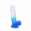 Kiotos – Crystal Jelly Blue Suction Cup Ballsy 9.8 Inch Dildo
