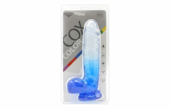 Kiotos – Crystal Jelly Blue Suction Cup Ballsy 9.8 Inch Dildo 9 Kiotos – Crystal Jelly Blue Suction Cup Ballsy 9.8 Inch Dildo - Image 9