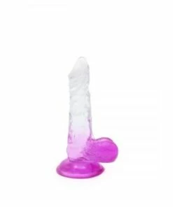 Kiotos – Crystal Jelly Purple Suction Cup Ballsy 6.8 Inch Dildo