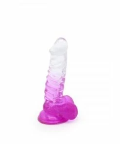 Kiotos – Crystal Jelly Purple Suction Cup Ballsy 7.2 Inch Dildo