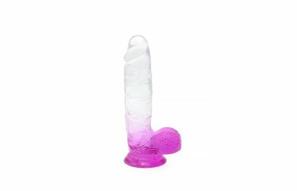 Kiotos – Crystal Jelly Purple Suction Cup Ballsy 7.2 Inch Dildo 1 Kiotos – Crystal Jelly Purple Suction Cup Ballsy 7.2 Inch Dildo
