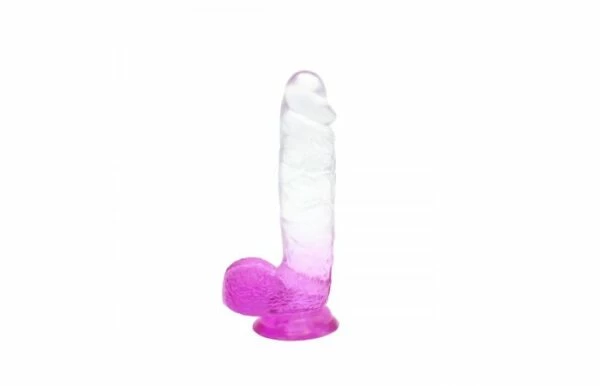Kiotos – Crystal Jelly Purple Suction Cup Ballsy 7.2 Inch Dildo 4 Kiotos – Crystal Jelly Purple Suction Cup Ballsy 7.2 Inch Dildo - Image 4