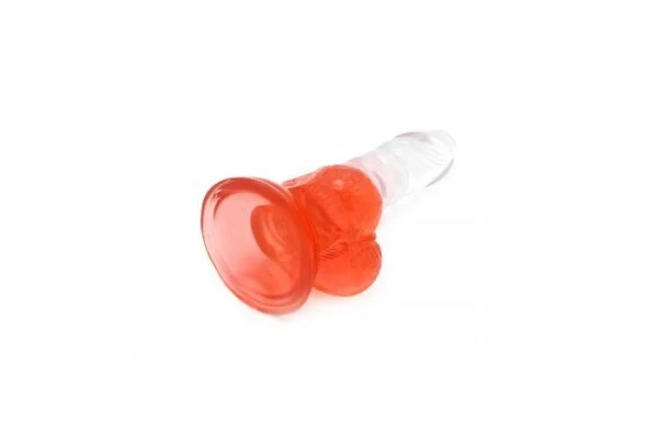 Kiotos – Crystal Jelly Red Suction Cup Ballsy 6.1 Inch Dildo 6 Kiotos – Crystal Jelly Red Suction Cup Ballsy 6.1 Inch Dildo - Image 6