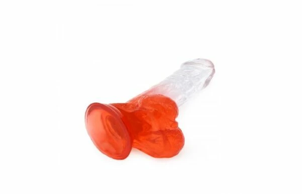 Kiotos – Crystal Jelly Red Suction Cup Ballsy 7 Inch Dildo 6 Kiotos – Crystal Jelly Red Suction Cup Ballsy 7 Inch Dildo - Image 6