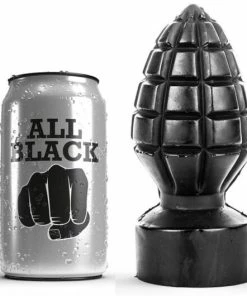 All Black – Grenade Butt Plug